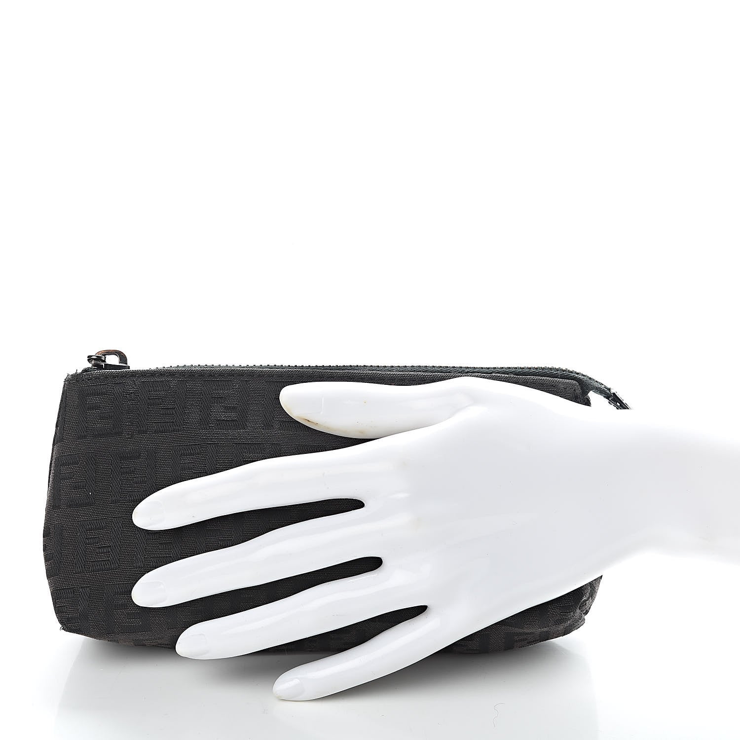 Fendi Zucchino Cosmetic Pouch Black 2 of 7