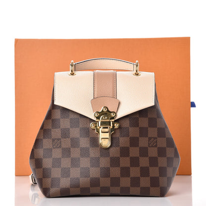 Louis Vuitton Damier Ebene Clapton Backpack Creme 9 of 9