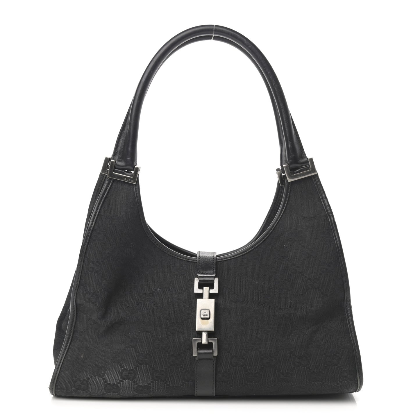 Monogram Small Bardot Black