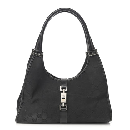 Gucci Monogram Small Bardot Black 1 of 15