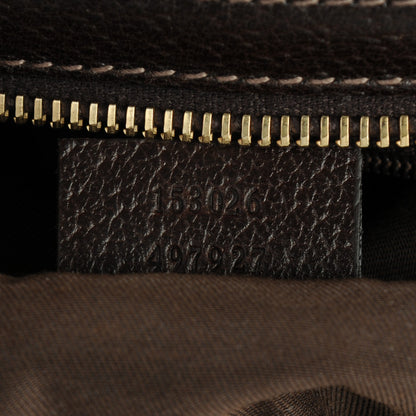 Gucci Monogram Medium Abbey Boston Dark Brown 6 of 9
