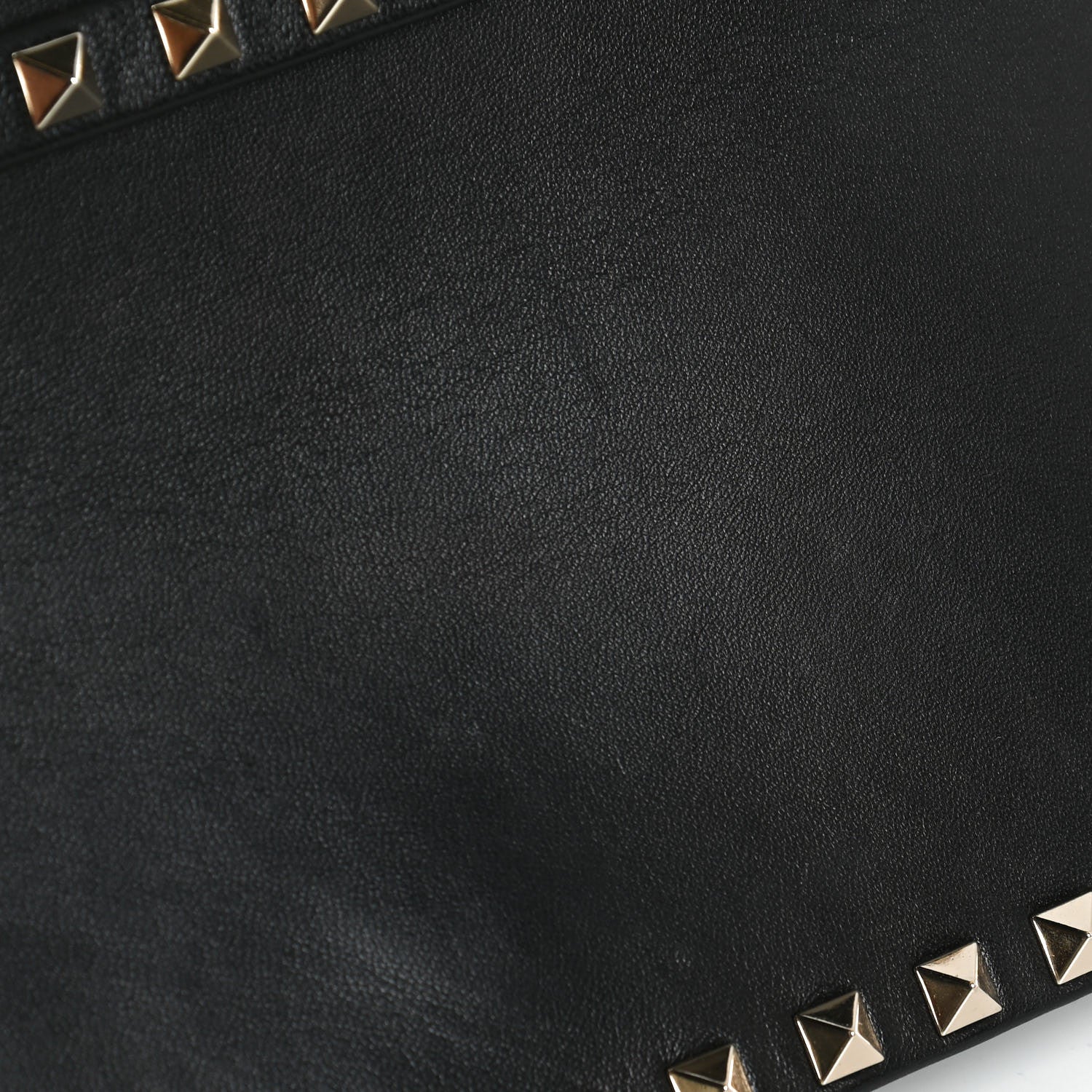 Valentino Garavani Nappa Rockstud Wristlet Clutch Black 14 of 14