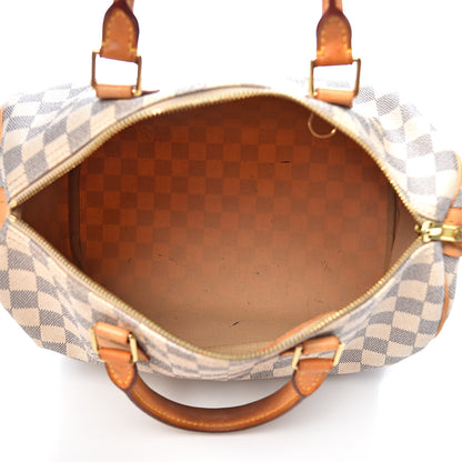 Louis Vuitton Damier Azur Speedy 30 4 of 22