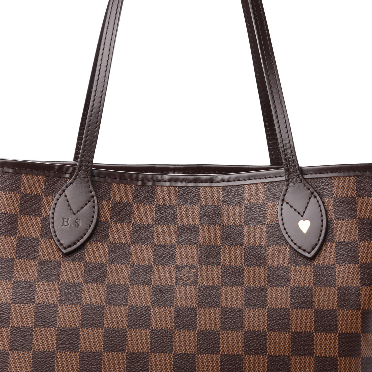 Damier Ebene Neo Neverfull MM Rose Ballerine