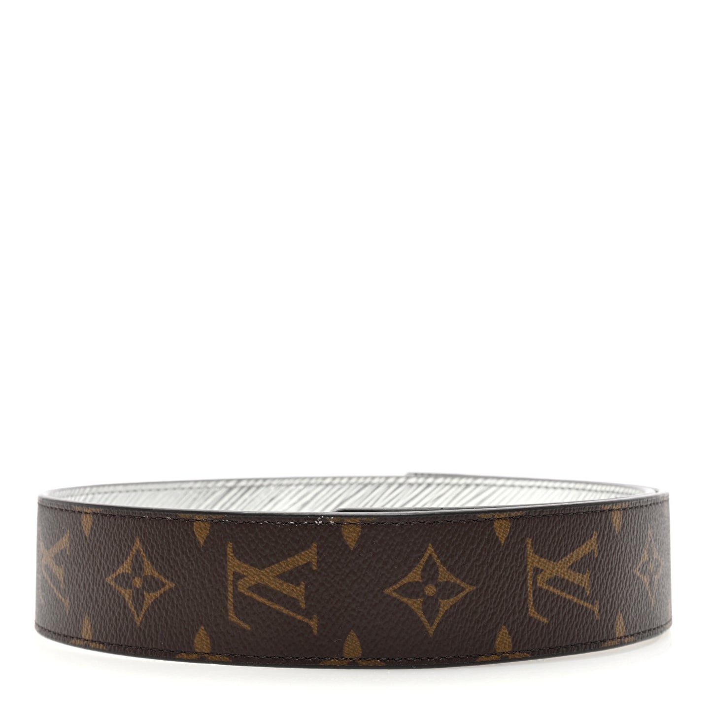 Epi Monogram Bandouliere Shoulder Strap Silver
