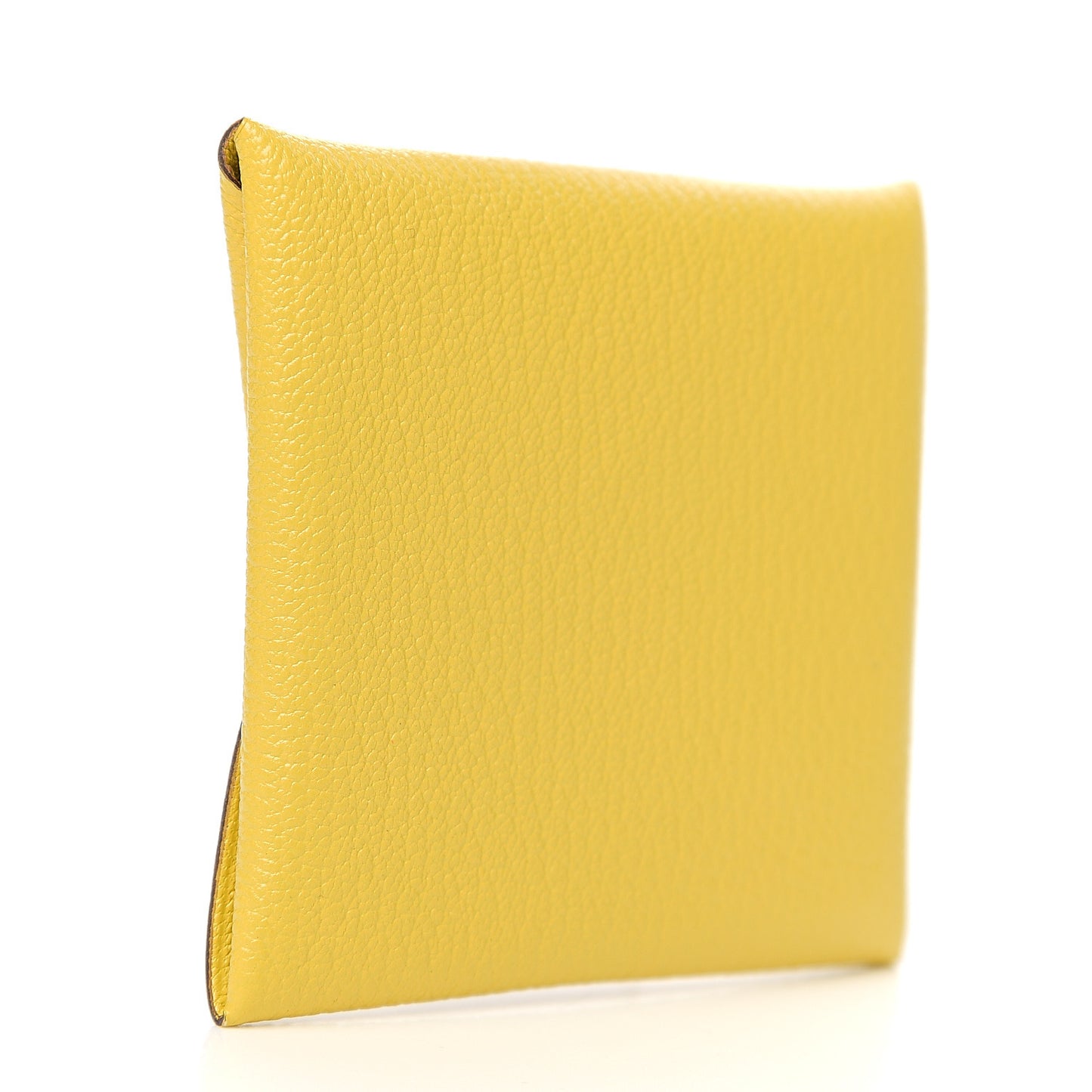 Chevre Mysore Bastia Coin Purse Jaune de Naples