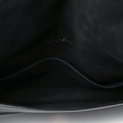 Christian Dior Lambskin Cannage Lady Dior Pouch Black 8 of 10