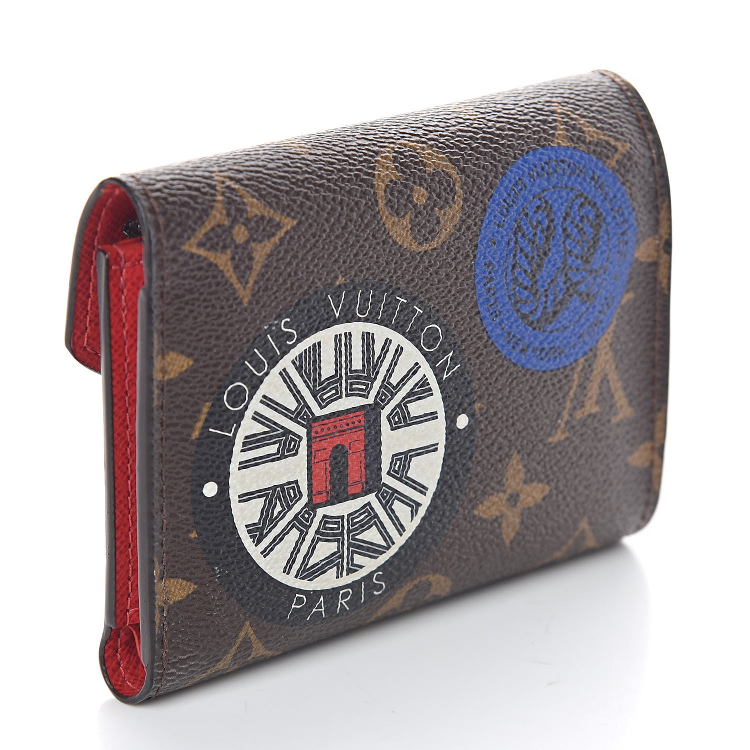 Louis Vuitton Monogram World Tour Victorine Wallet 3 of 6