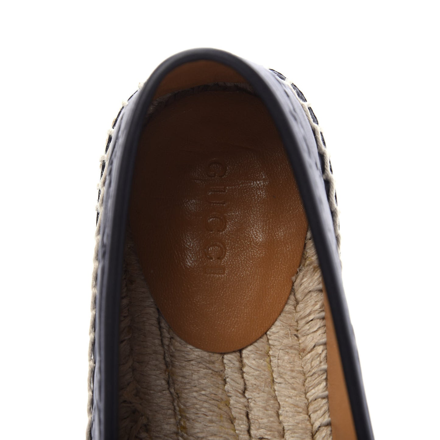 Guccissima Signature Espadrilles 35 Black