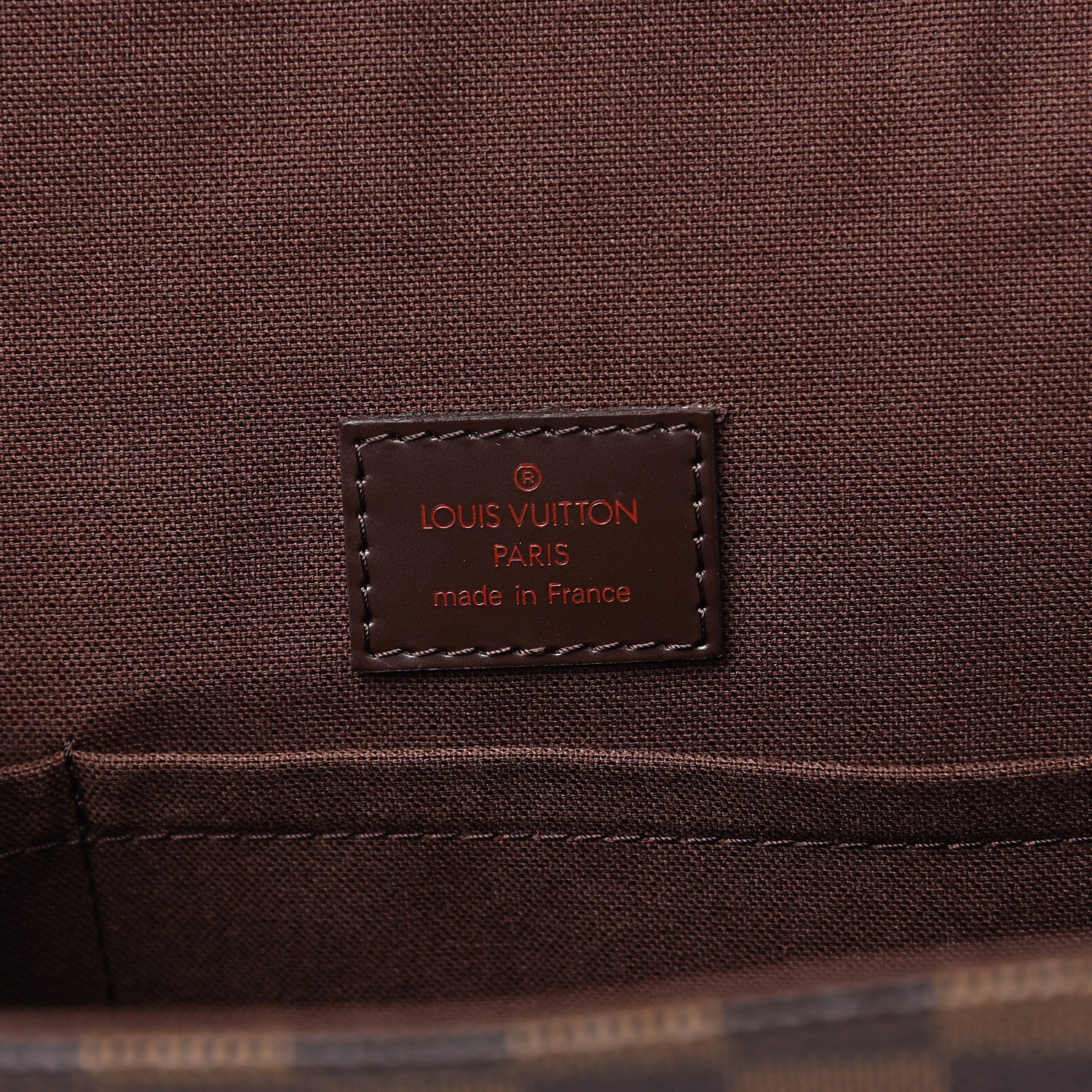 Louis Vuitton Damier Ebene Reporter Melville 5 of 9