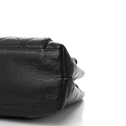 Chanel Caviar Quilted Flap Shoulder Bag Black 10 of 10