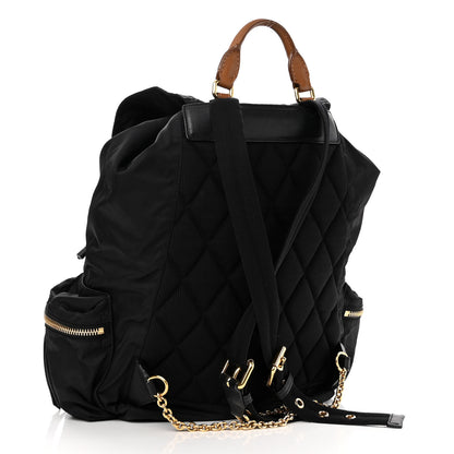 Burberry Nylon Large Rucksack Backpack Black 3 of 12
