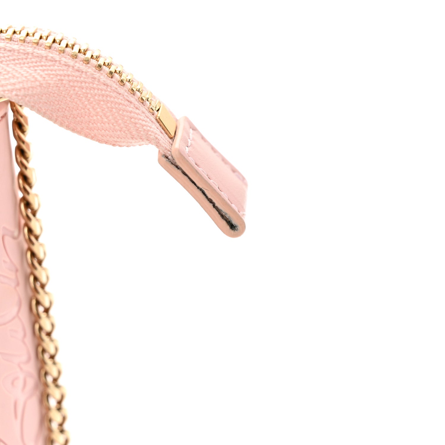 Christian Louboutin Calfskin Loubinthesky Perforated Shoulder Bag Pink 10 of 11