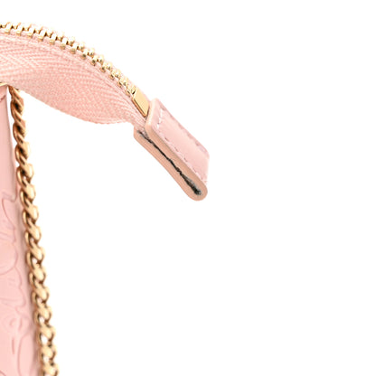 Christian Louboutin Calfskin Loubinthesky Perforated Shoulder Bag Pink 10 of 11