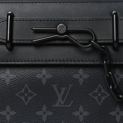 Louis Vuitton Monogram Eclipse Steamer PM NM Black 7 of 9