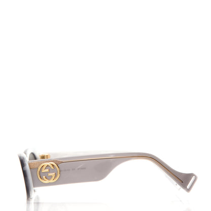 Gucci Acetate Oval Sunglasses GG0517S Grey 3 of 8