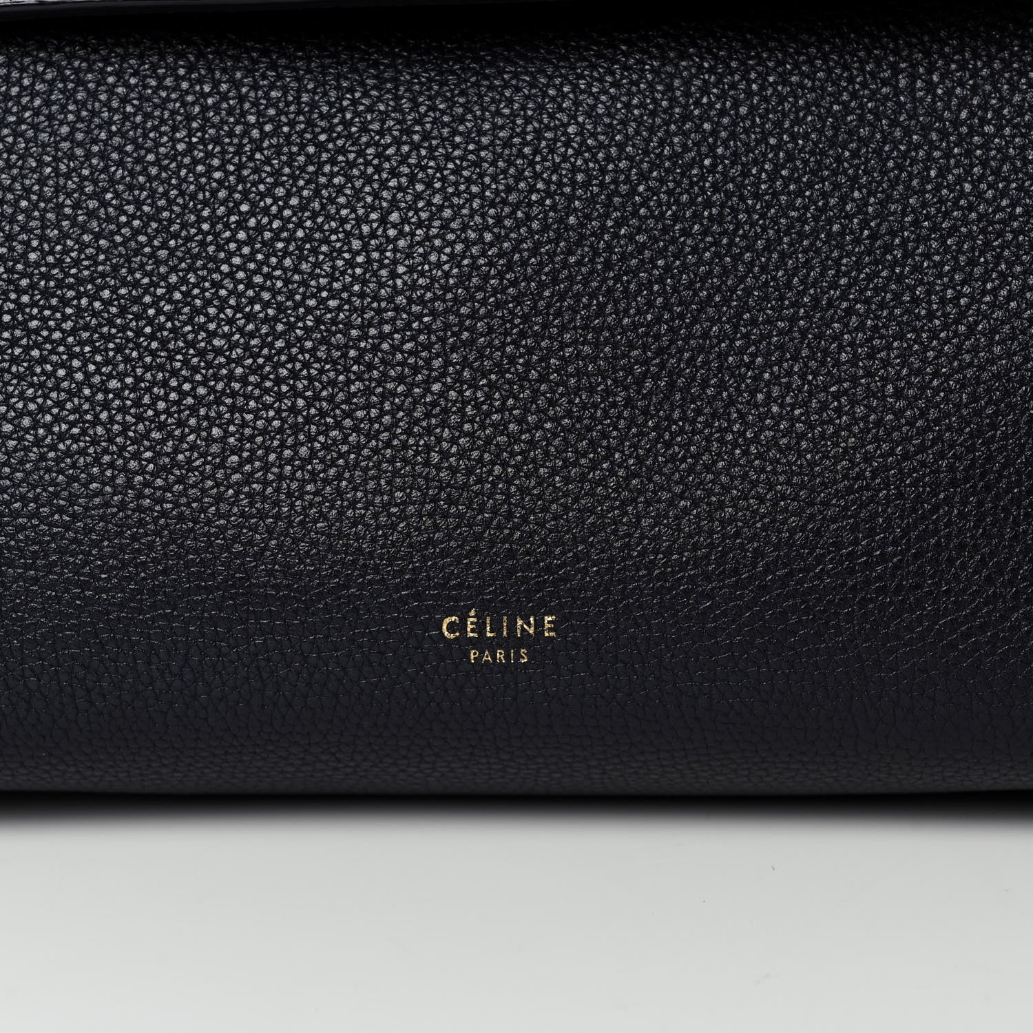 Celine Drummed Calfskin Mini Belt Bag Navy 7 of 12