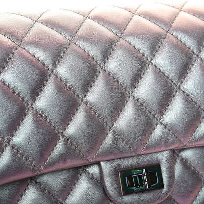 Chanel Iridescent Lambskin Quilted 2.55 Reissue 226 Flap Light Purple 8 of 10