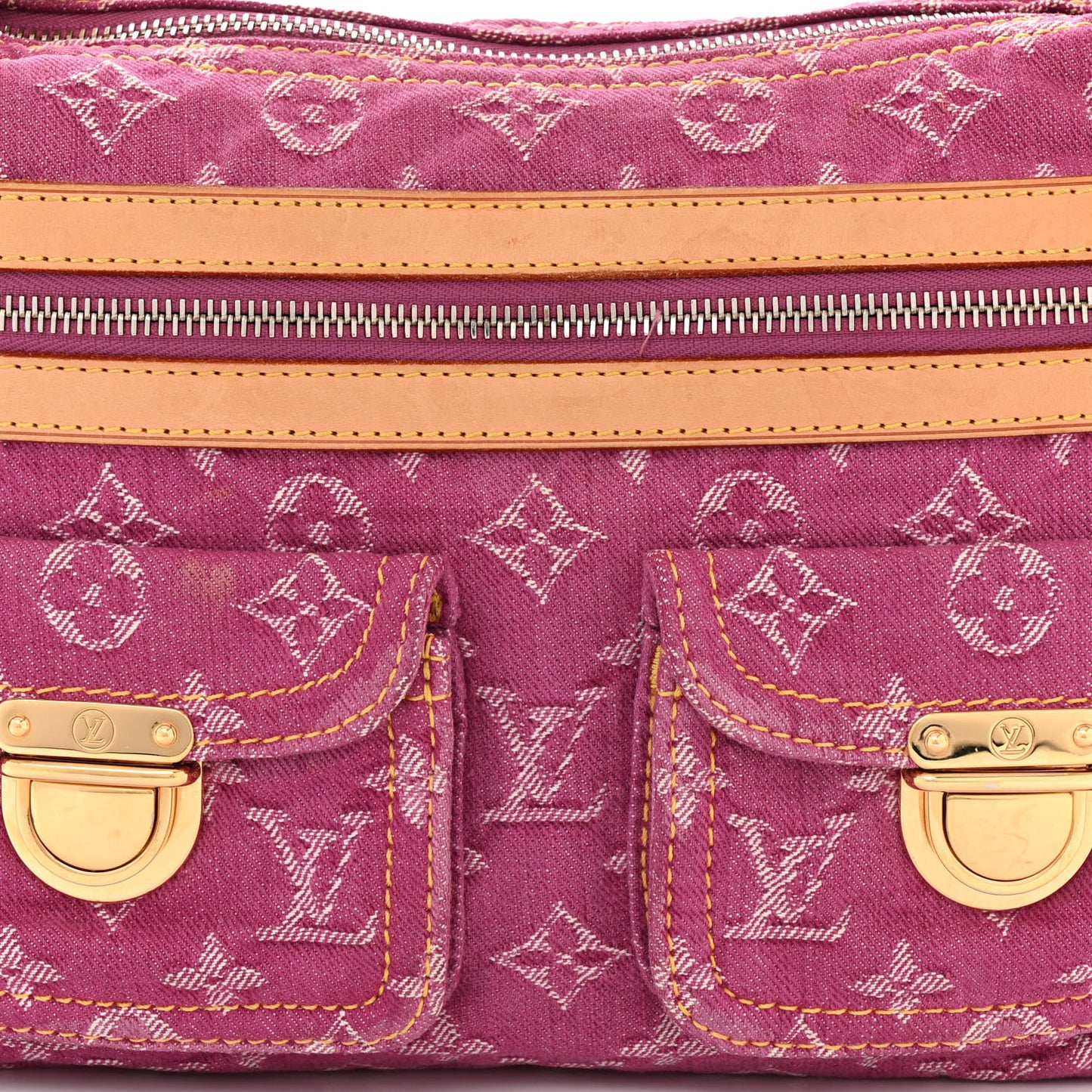 Denim Baggy PM Fuchsia
