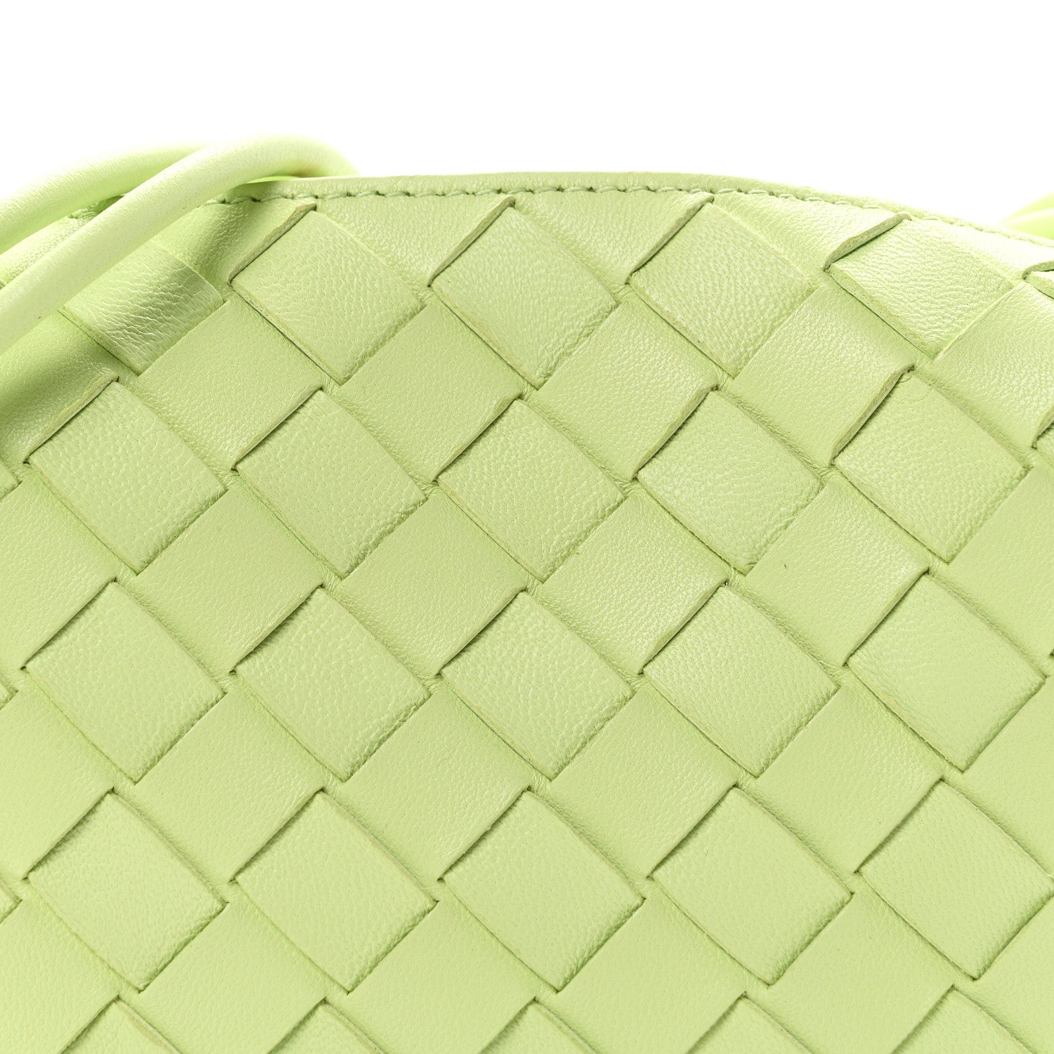 Bottega Veneta Nappa Intrecciato Mini Loop Camera Bag Fennel 7 of 9