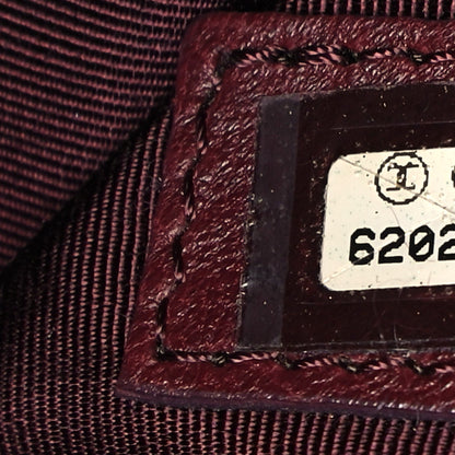 Chanel Rabbit Fur Shoulder Bag Burgundy 7 of 15