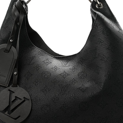 Louis Vuitton Mahina Carmel Hobo Black 7 of 9