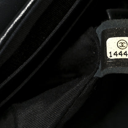 Chanel Lambskin Half Moon Wallet On Chain WOC Black 9 of 13