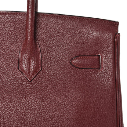Hermes Fjord Birkin 35 Rouge H 28 of 37