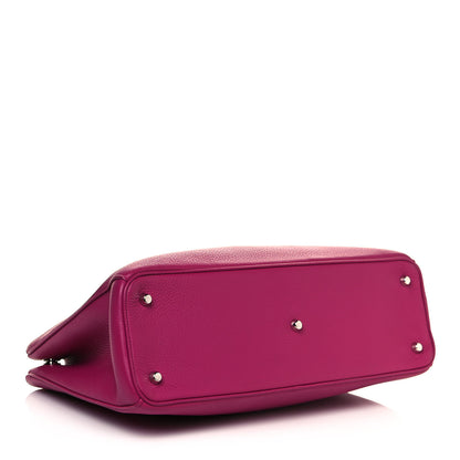 Christian Dior Bullcalf Large Diorissimo Bag Toxic Purple 5 of 12