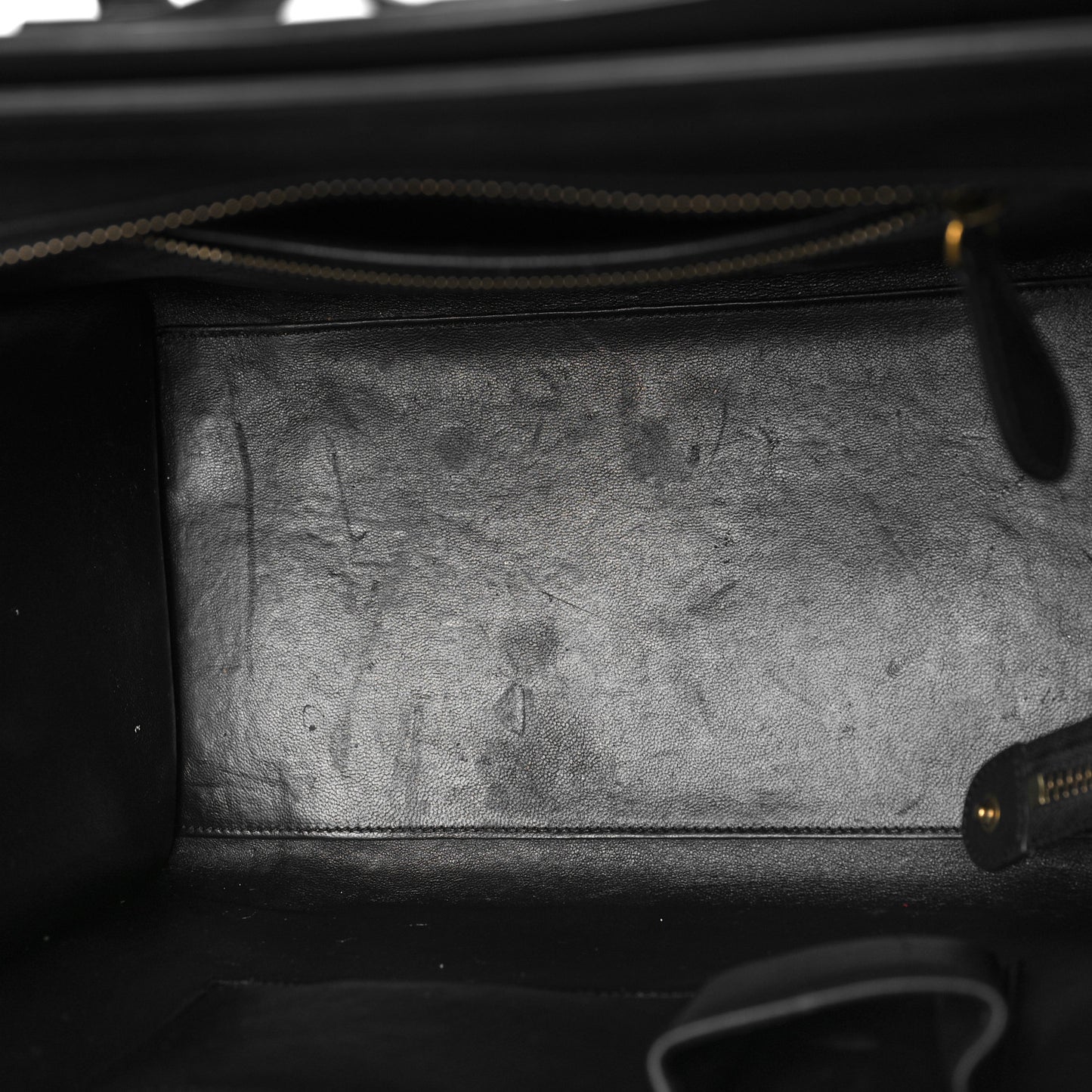 Smooth Calfskin Mini Luggage Black