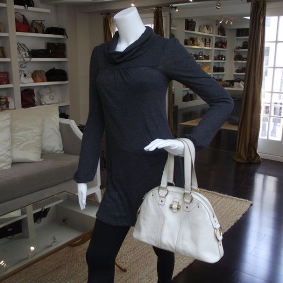Saint Laurent Medium MUSE Ivory 2 of 13