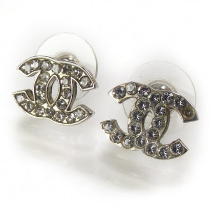 Chanel Crystal CC Logo Earrings 1 of 3