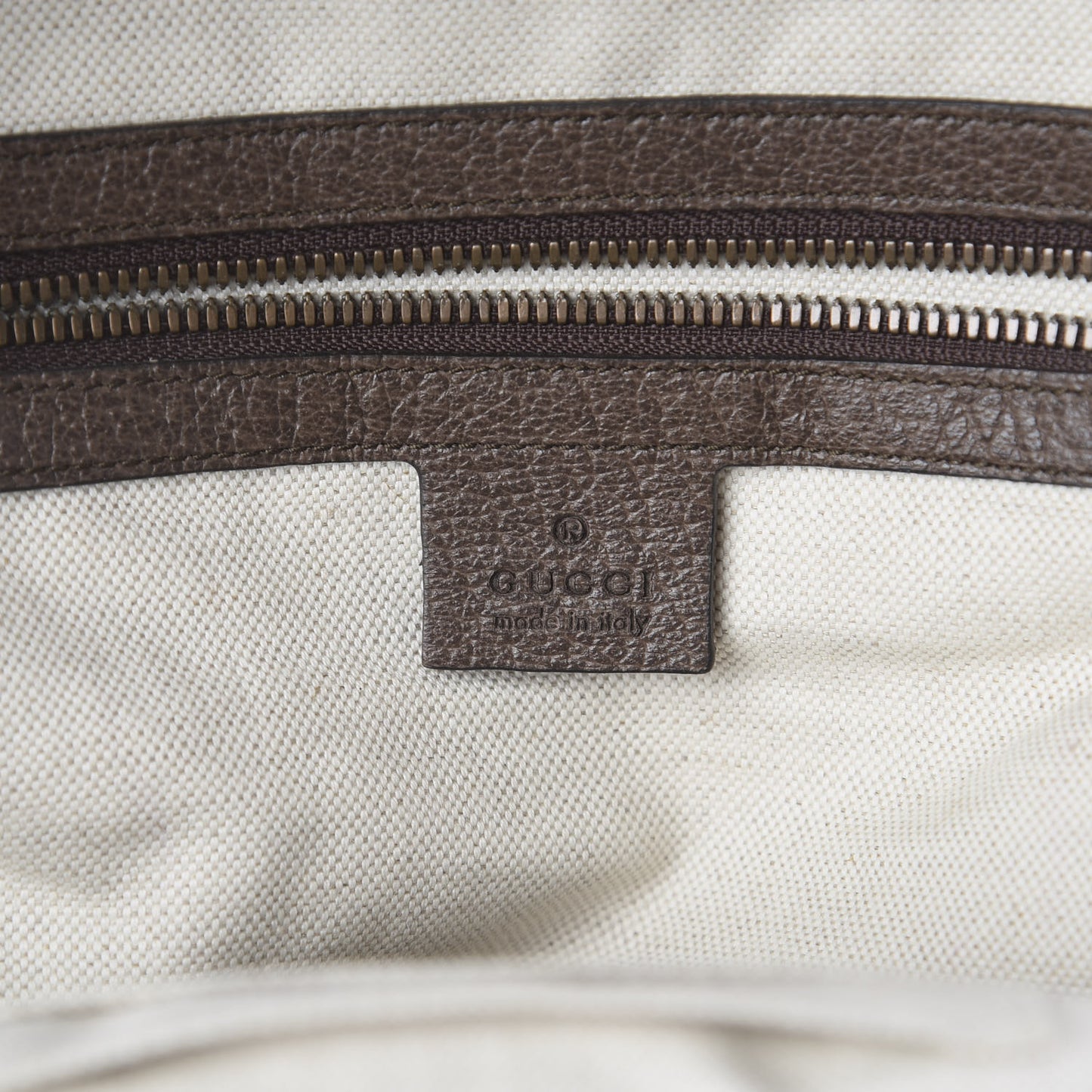 GG Supreme Monogram Calfskin Web Small Ophidia Day Backpack Beige Ebony New Acero