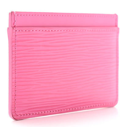 Louis Vuitton Epi Card Holder Pink 3 of 8