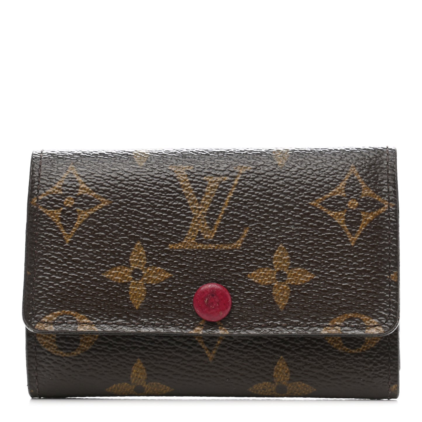 Monogram 6 Key Multicles Holder Fuchsia