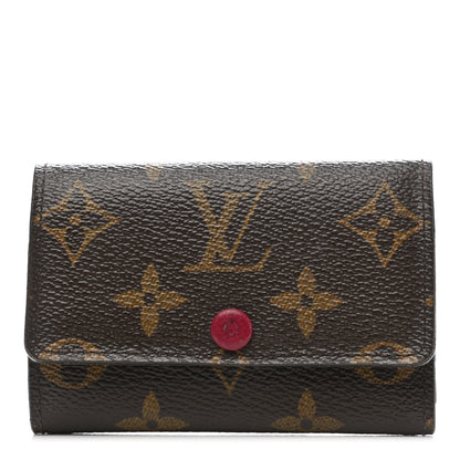 Louis Vuitton Monogram 6 Key Multicles Holder Fuchsia 1 of 13