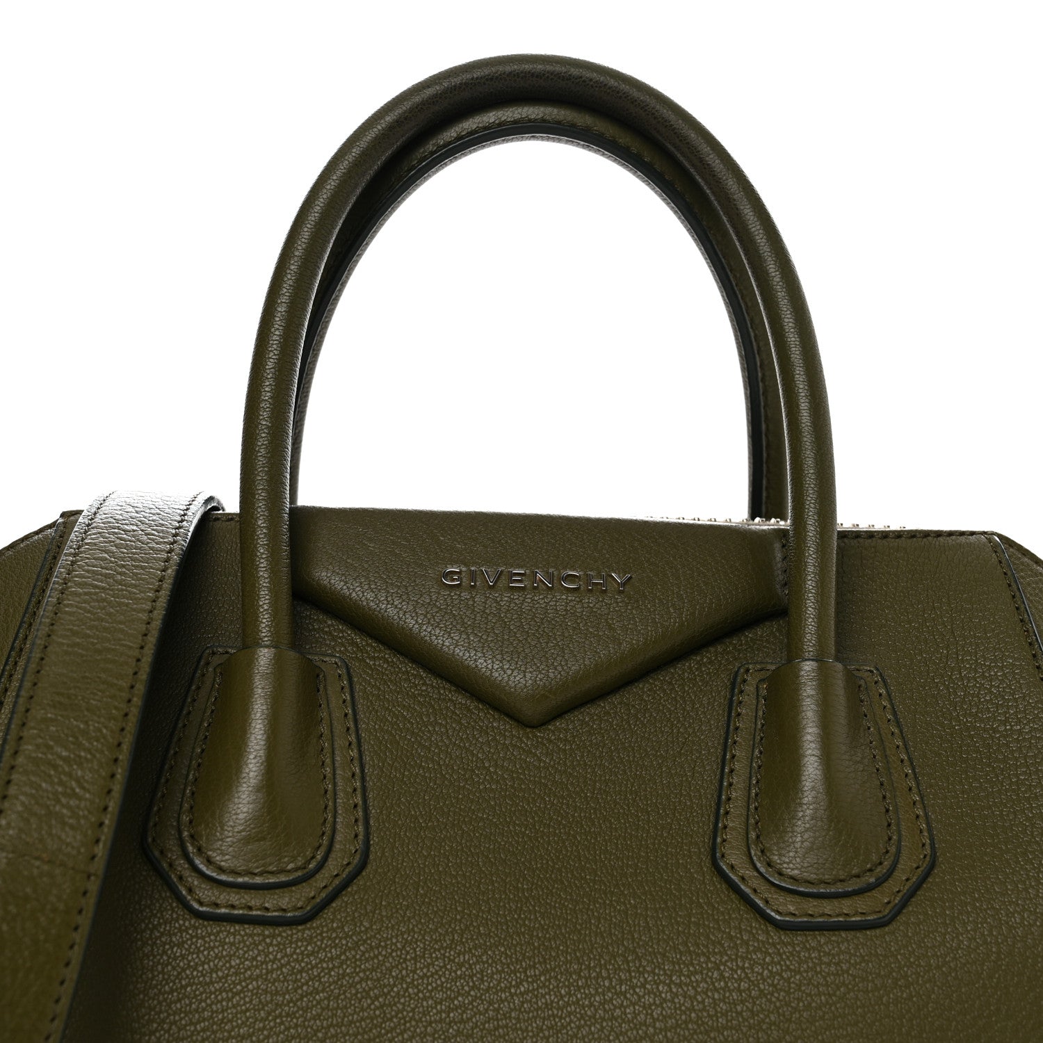 Givenchy Sugar Goatskin Small Antigona Khaki 8 of 12