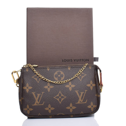 Louis Vuitton Monogram Mini Pochette Accessories 8 of 8