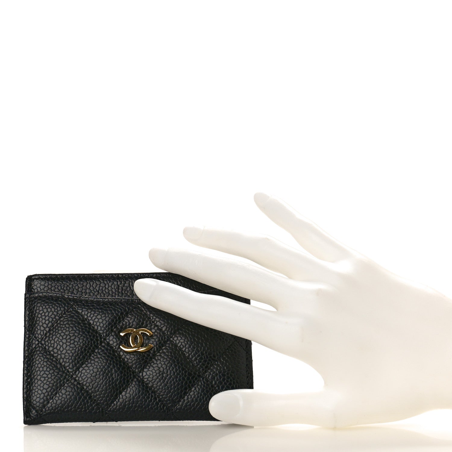 Chanel Caviar Quilted Card Holder Black 2 of 9