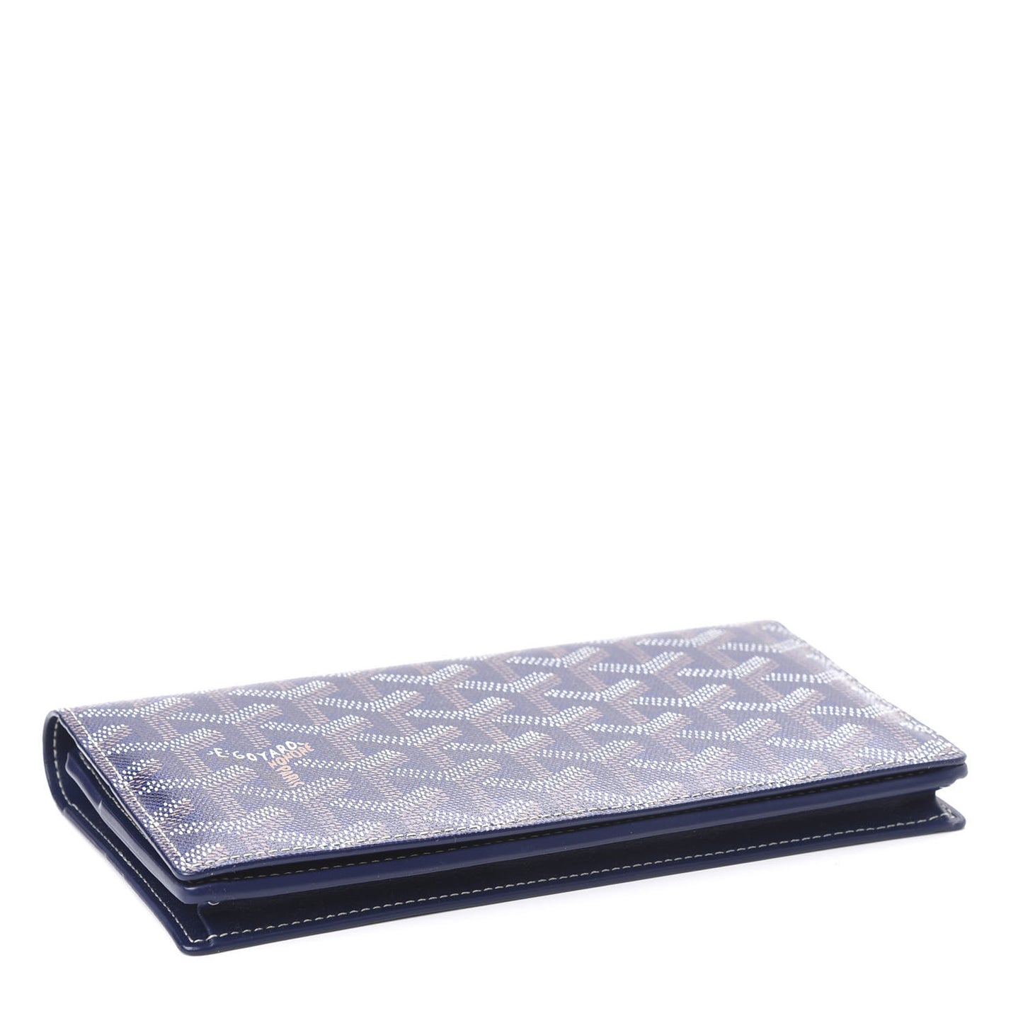 Goyardine Richelieu Wallet Navy