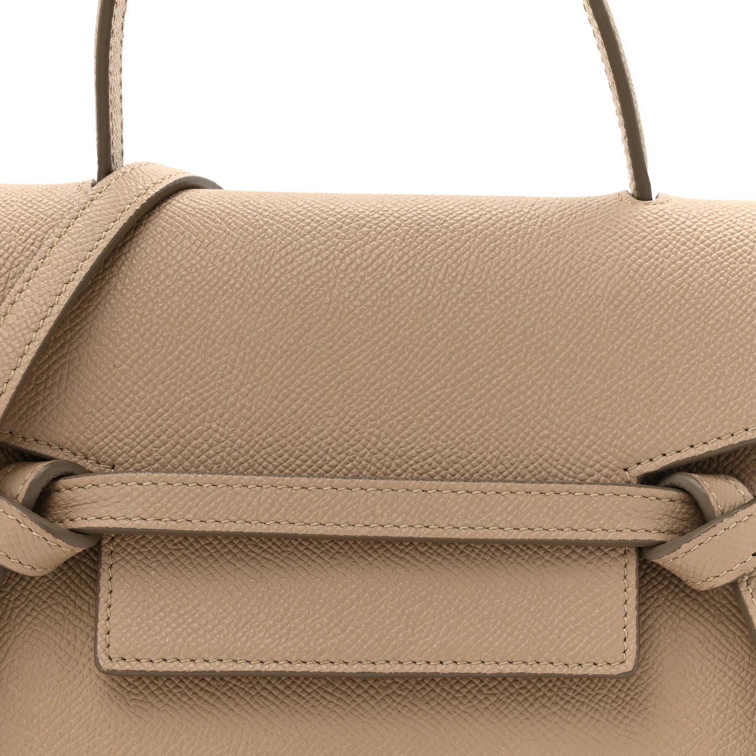 Celine Grained Calfskin Nano Belt Bag Light Taupe 8 of 13