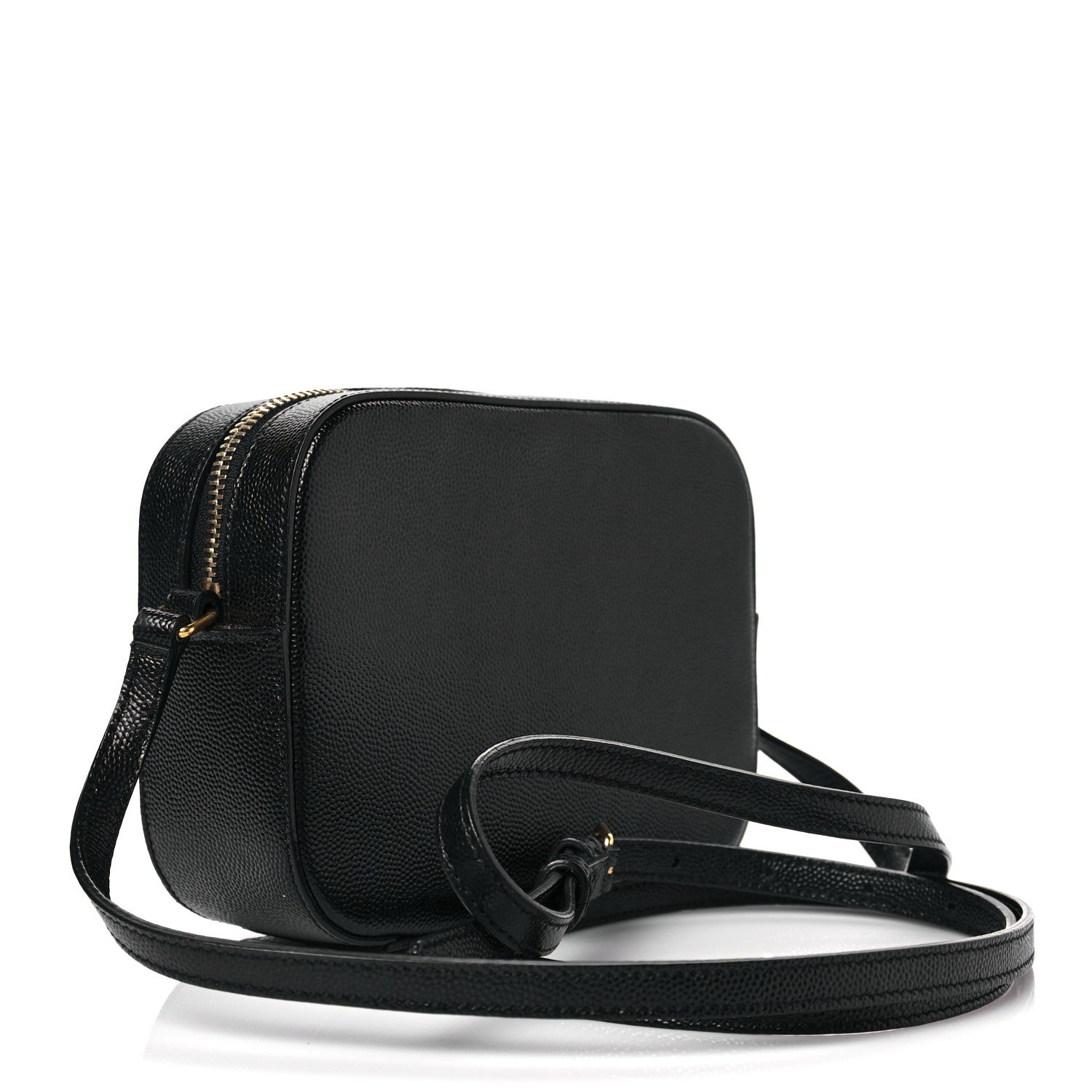 Saint Laurent Grain De Poudre Small Classic Monogram Camera Bag Black 3 of 6