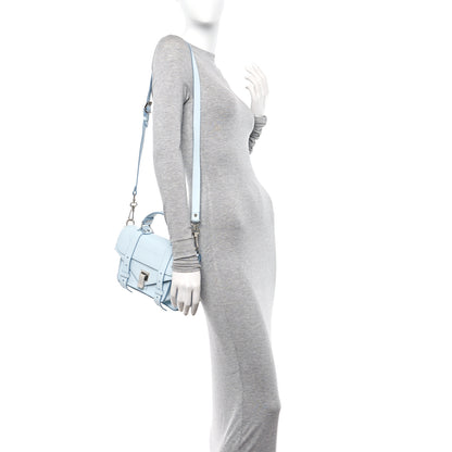 Proenza Schouler Lambskin Tiny PS1 Satchel Baby Blue 2 of 10