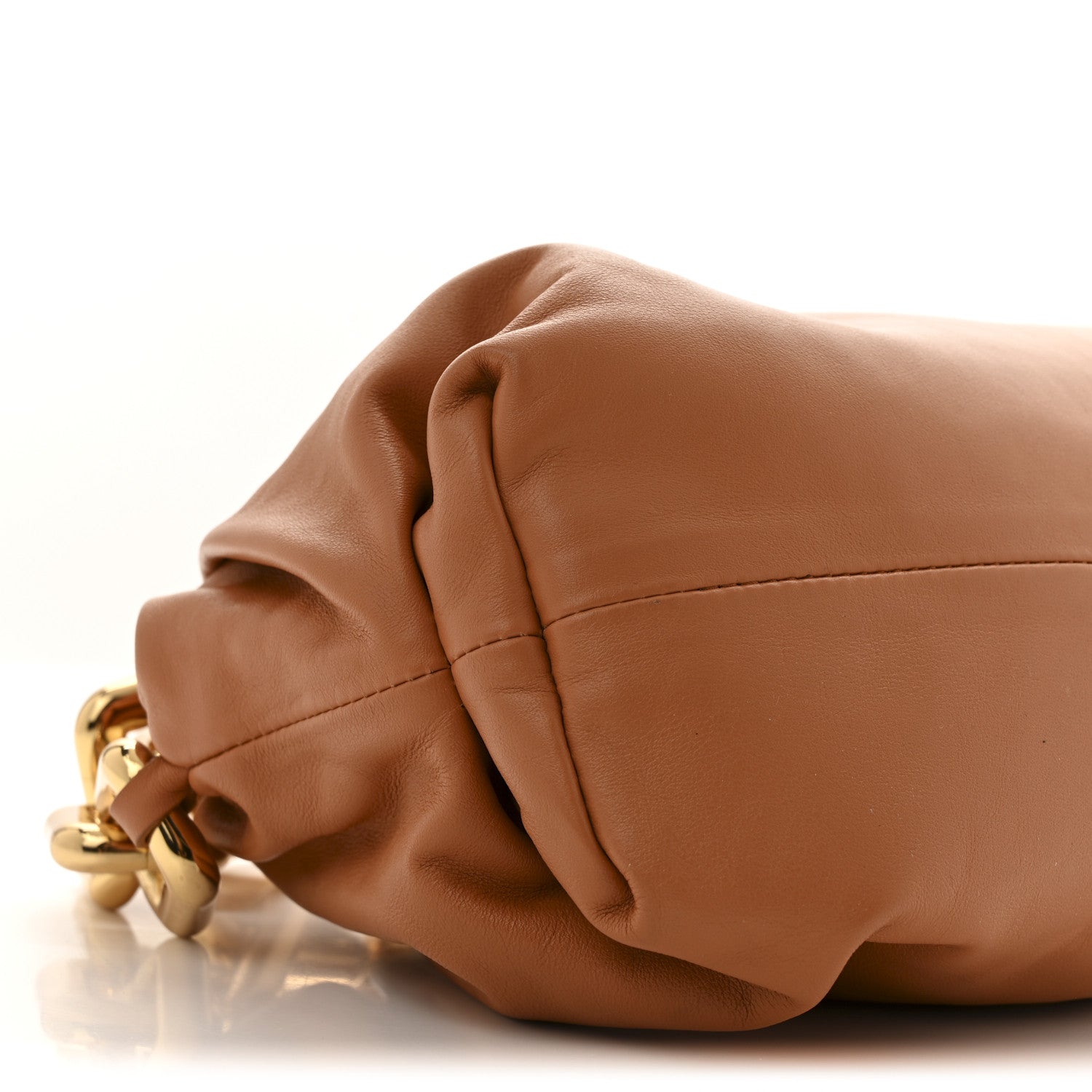 Bottega Veneta Calfskin The Pouch Chain Clay 9 of 12