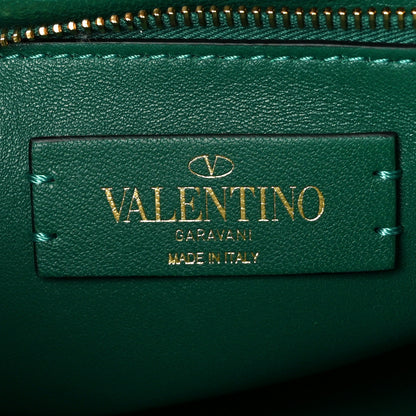 Valentino Garavani Nappa Medium Roman Stud Shoulder Bag Jungle 6 of 10