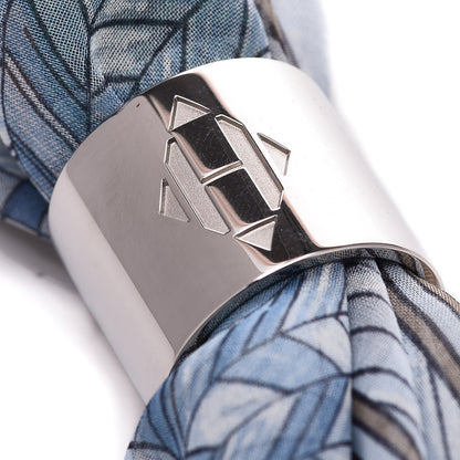Hermes Palladium Scarf Ring 2 of 10