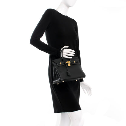 Hermes Togo Birkin 25 Black 2 of 28