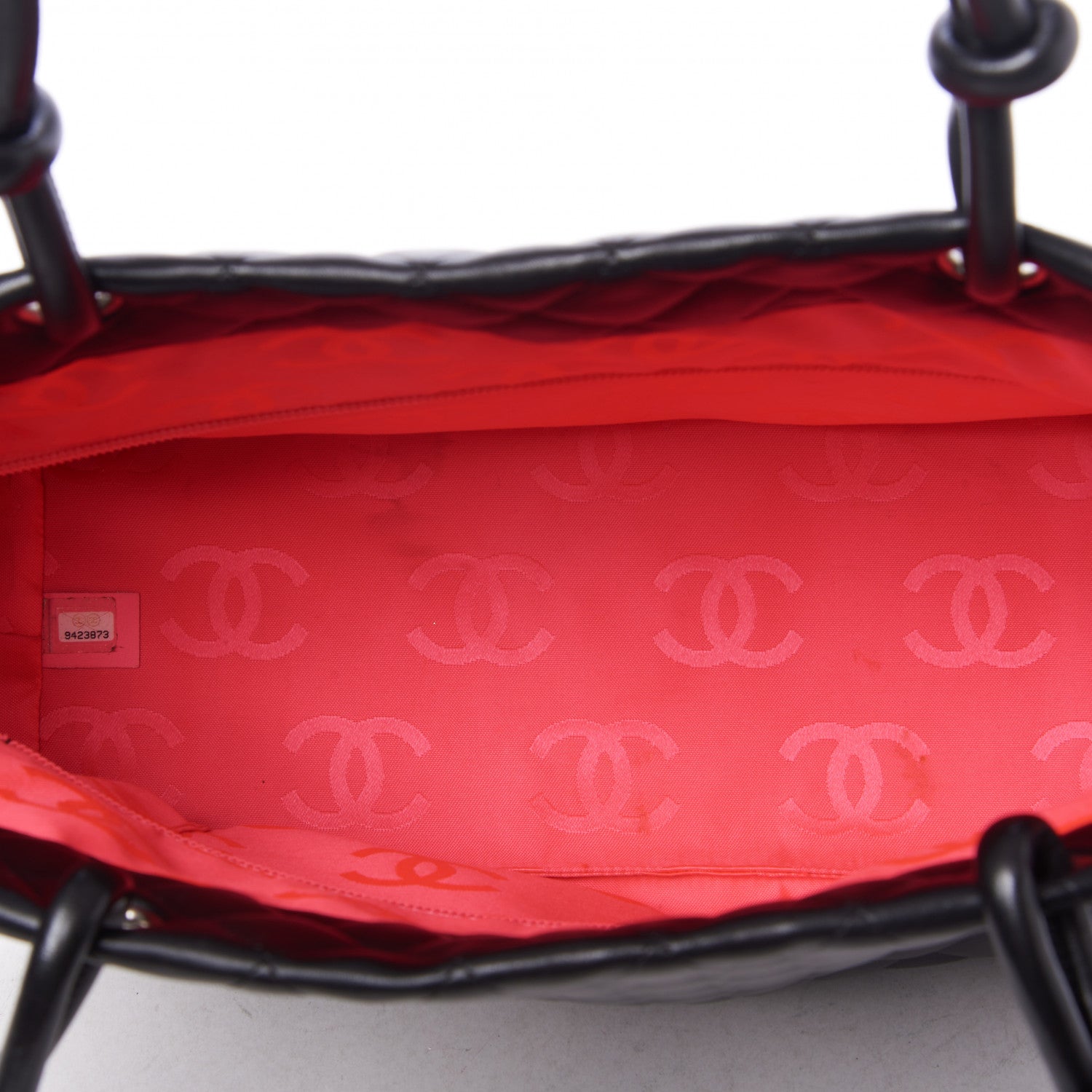 Chanel Calfskin Quilted Large Cambon Tote Black 4 of 8
