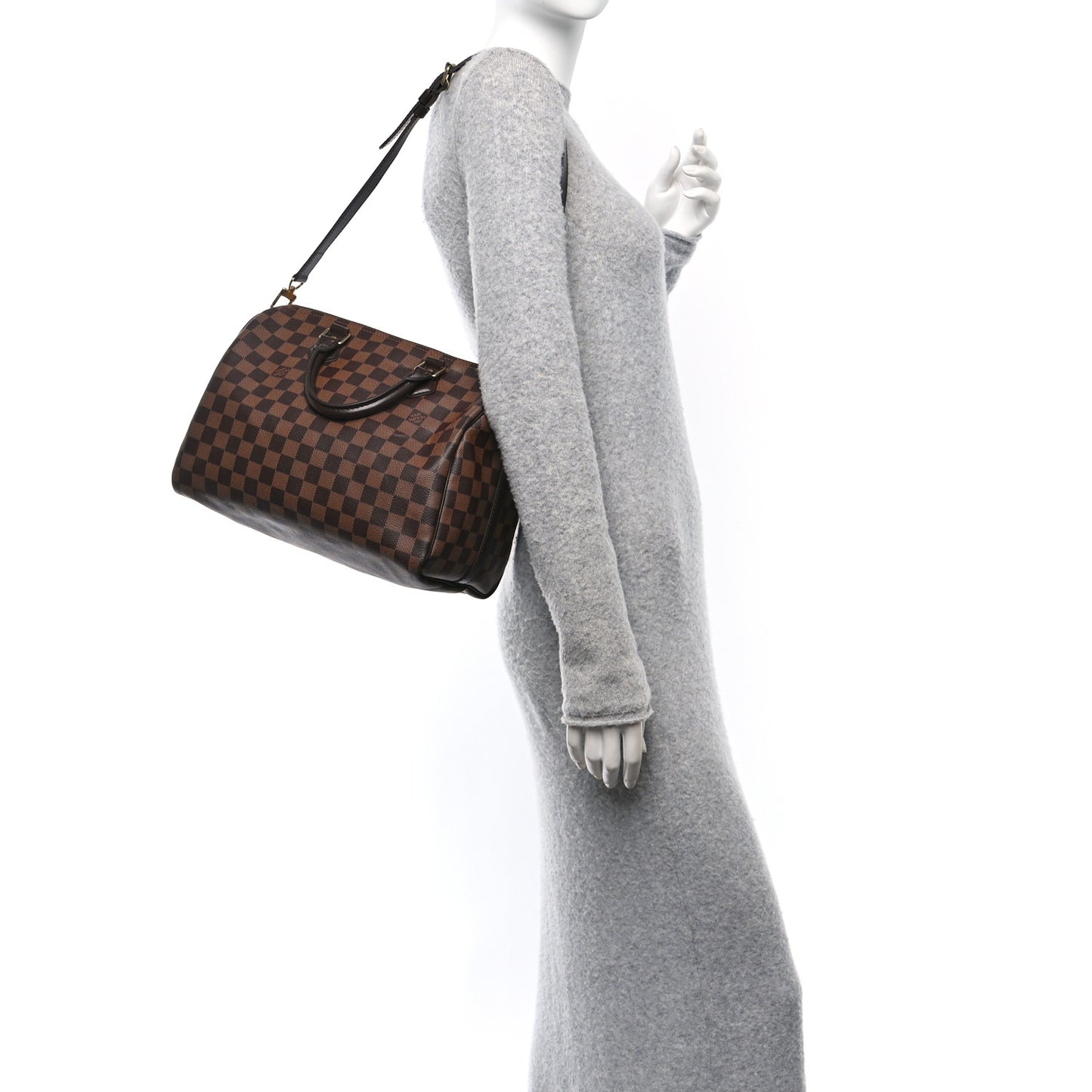 Damier Ebene Speedy Bandouliere 30