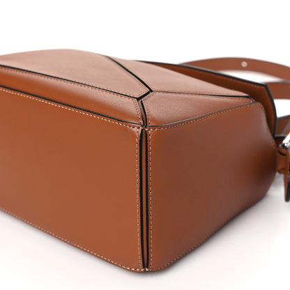 Loewe Calfskin Small Puzzle Bag Tan 9 of 9